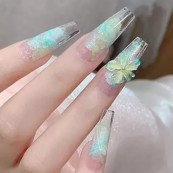 Аксессуары для дизайна ногтей в виде цветов, силиконовые формы, формы для дизайна ногтей, формы для украшения ногтей для изящного дизайна маникюра B