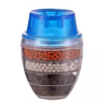 Аксессуары для дома Прочный фильтр для водопроводной воды 5-ступенчатый герметичный синий