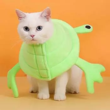 Аксессуары для домашних животных Конус для восстановления, дышащий, милый, для заживления ран Frog S