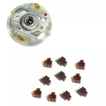 Аксессуары для двигателя дрели Угольная щетка Держатель угольной щетки Двигатель электрической дрели 1pcs Carbon brush holder