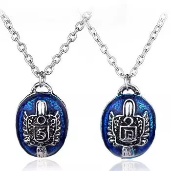 Аксессуары для фильмов, ожерелье Дэймона вокруг подвески «Дневники вампира» для женщин и мужчин 1