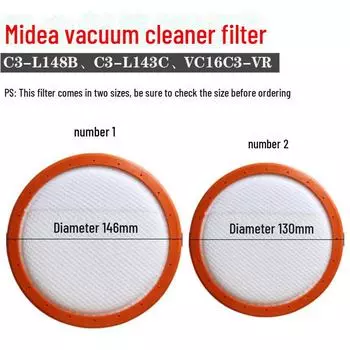 Аксессуары для фильтров бытовых пылесосов C3-L148B/L143C/C5-L141C/VC1708