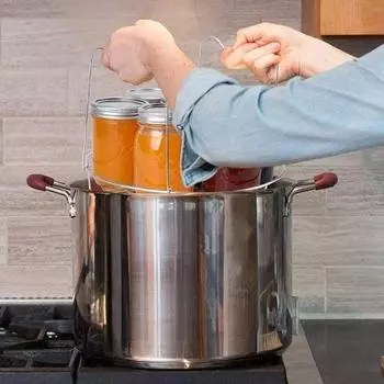 Аксессуары для фритюрницы Стеллажи для приготовления на пару из нержавеющей стали для приготовления овощей и риса на пару Стеллажи для кухонных принадлежностей