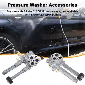 Аксессуары для головки насоса для мойки высокого давления Нержавеющая Устойчивость к коррозии Простая установка Замена головки насоса для мойки высокого давления