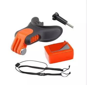 Аксессуары для Gopro Hero12/11/10/9/8/7/6/5, аксессуары для серфинга, манекен для серфинга, подтяжки для рта, зубов, держатель, комплект крепления для камеры gopro/DJI Action 3/Insta360 X3