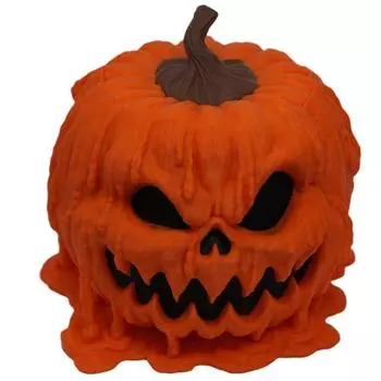 Аксессуары для Хэллоуина Тающая тыква на Хэллоуин Украшение для дома, атмосфера Украшения из смолы Тающая миска для сервировки черепа с крышкой