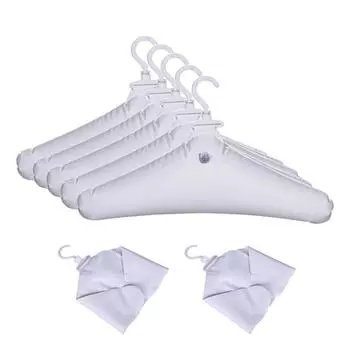 Аксессуары для хранения одежды, сушилка без следов, держатель для хранения, складная вешалка, надувная вешалка белый
