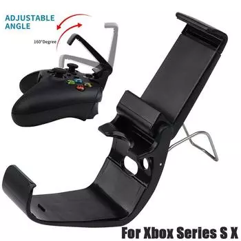 Аксессуары для игр, подставка для крепления геймпада, универсальный держатель для телефона для Xbox Series SX