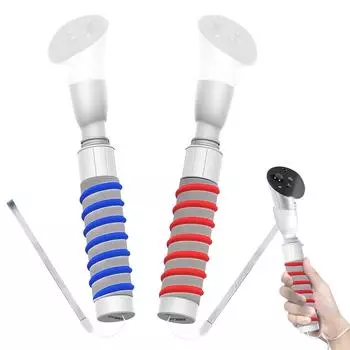 Аксессуары для игровых ручек VR, подходящие для контроллеров Meta Quest 3, удлинители ручек VR для игры в Beat Saber, ручки Gorilla Tag с длинными ручками 22*4.75*3.4cm белый
