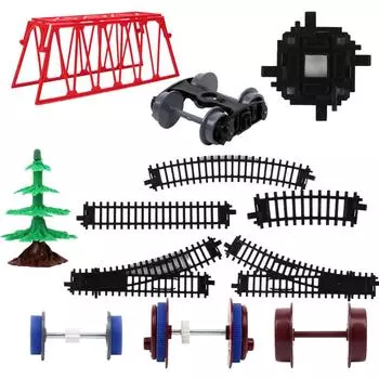 Аксессуары для игрушек с имитацией поезда Расширение аксессуаров для игрушечных поездов Cross section rail