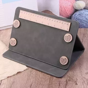 Аксессуары для инструментов для вязания Держатель для схем Инструмент для вязания Держатель для схем для вязания крючком Держатель для схем для вязания Держатель для схем для вязания иглами синий