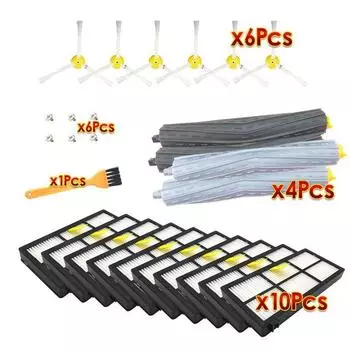 Аксессуары для irobot Roomba 860 865 866 870 871 980 960 966 981 запасные части щетка для пылесоса циклон hepa фильтр
