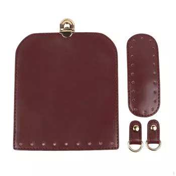 Аксессуары для изготовления сумок ручной работы Подушка с фурнитурой для сумок Плетеные сумки на плечо 3pcs red