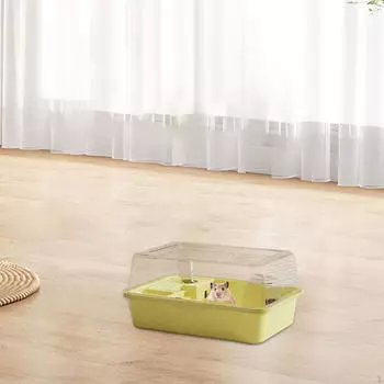 Аксессуары для клеток для хомяков Портативный открывающийся верхний вольер Товары для животных для песчанок