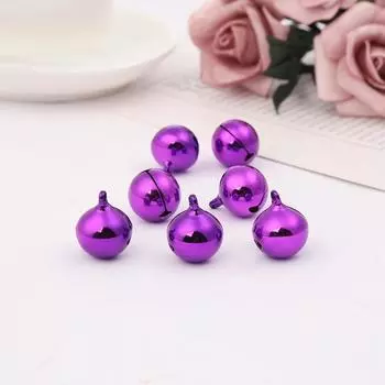 Аксессуары для кошек, латунный колокольчик, сделай сам, колокольчик для домашних животных, брелок с колокольчиком для собак 0.6cm розовый