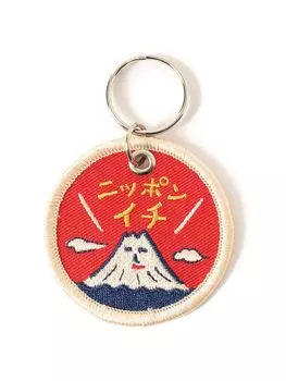 Аксессуары для кошелька HIGHTIDE Индивидуальная вышивка брелок Fuji БЕСПЛАТНО [BEAMS JAPAN] [Город Бунгу]