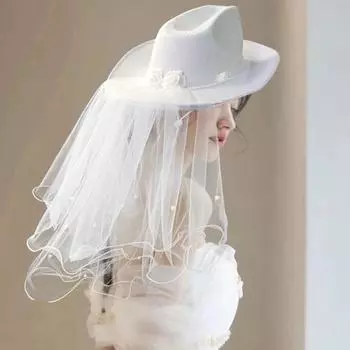 Аксессуары для костюмов, шляпа Fedora, подшивка, модная свадебная ковбойская шляпа