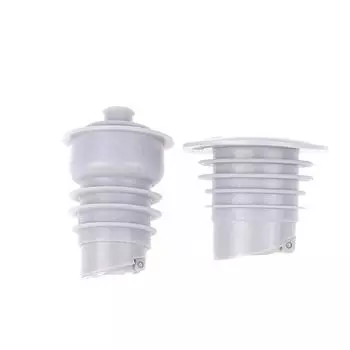 Аксессуары для кухни и ванной комнаты, силиконовое уплотнительное кольцо для трубы, 35-75 мм, заглушка для водопроводной трубы, односторонний клапан, защита от запаха и насекомых as the picture