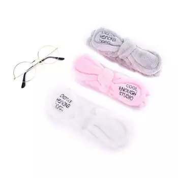 Аксессуары для кукол 30 см, плюшевая кукла-утка, повязка на голову, очки, наряд для игрушек 30 см золотой