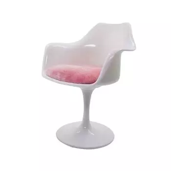 Аксессуары для кукол Кукольный стул на круглых ножках Пластиковая мебель для кукольного домика Кукольный домик 8