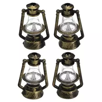 Аксессуары для кукольного домика Керосиновая лампа в стиле ретро в масштабе 1/6 1/8