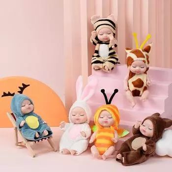 Аксессуары для кукол Reborn Baby Simulation для девочек Tiger baby. OPP bag
