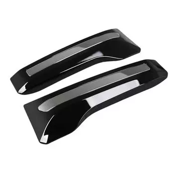 Аксессуары для Land Cruiser 250. Отделка переднего бампера. Отделка передних противотуманных фар. Аэродинамические детали из ABS. Дизайн Land Cruiser 250 VX ZX GX. Внешние детали на заказ.