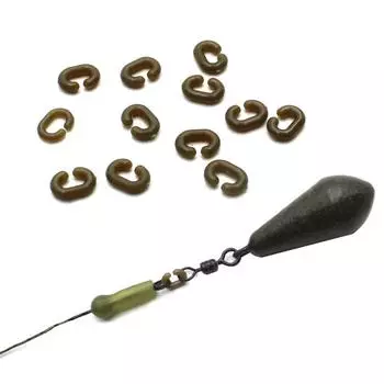 Аксессуары для ловли карпа, резиновый рукав, бусины Heli Chod, зажим для карпа, рыболовный крючок с рукавом, предотвращающий запутывание, терминал для ловли карпа, снасти