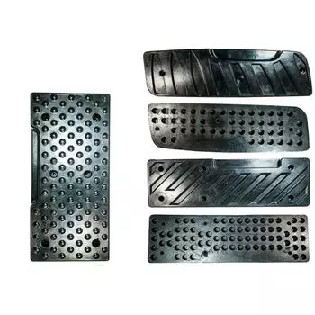 Аксессуары для машины для снятия шин Подушка для шиномонтажного станка Прямоугольная кожаная резиновая пластина Накладка для защиты шин под давлением