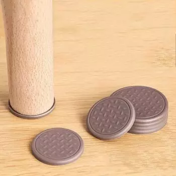 Аксессуары для мебели Mute Коврик для ножек стульев Защита пола от царапин Накладки на ножки стульев Накладка на ножки мебели Square-40x40mm