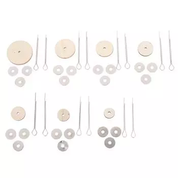 Аксессуары для медвежьего сустава Diy Деревянный вращающийся наконечник для ногтей Шарнирный болт для медвежьего шарнира 12mm