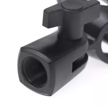 Аксессуары для микрофонного зажима, держатель для микрофонной стойки чёрный