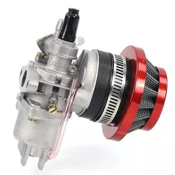 Аксессуары для мини-мотоциклов 49 куб. см: Малый внедорожник Leah с двухтактным двигателем, карбюратором и воздушным фильтром Mini Motorcycle