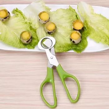 Аксессуары для миксера Ножницы Кухонные гаджеты Открывалка Кухни Резак для перепелиных яиц Птица Голуби Посуда из нержавеющей стали Инструменты Столовые приборы чёрный