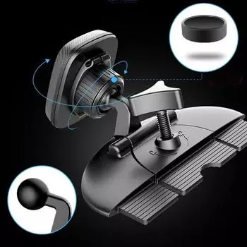 Аксессуары для мобильных телефонов Вращение на 360 градусов Стабильное магнитное притяжение Универсальные удобные аксессуары для вождения Компактный дизайн