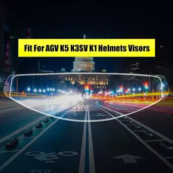 Аксессуары для мотоциклетного шлема K5, противотуманная пленка для мотоциклетного шлема для AGV K5 K3SV K1, козырек для шлема, противотуманная наклейка, анфас