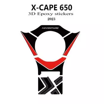Аксессуары для мотоциклов, 3D крышка топливного бака из углеродного волокна, защитная наклейка для частей тела для Moto Morini X Cape 650 2022 серый