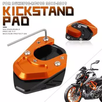 Аксессуары для мотоциклов Duke 125 200 390 690 DUKE125 DUKE200 DUKE390 Подставка для ног Боковая подставка Удлинитель опорная пластина