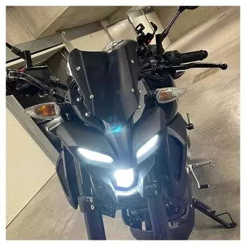 Аксессуары для мотоциклов MT15 2019 2020 2021 2022 MT125 MT 15 125 Дефлектор ветрового стекла Дымчатый ветровой стекло MT-15 MT-125 (Темный цвет)