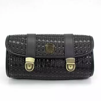 Аксессуары для мотоциклов, подвесная сумка, электромобиль, круизный принц, сумка для инструментов, сумка с повязкой на голову, тканый узор, модная и модная рыцарская сумка 27.5x10cmx13cm