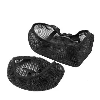 Аксессуары для мотоциклов, противоскользящий 3D сетчатый тканевый чехол на сиденье, дышащая водонепроницаемая подушка для Bajaj Dominar 400 UG Mesh Seat Cover