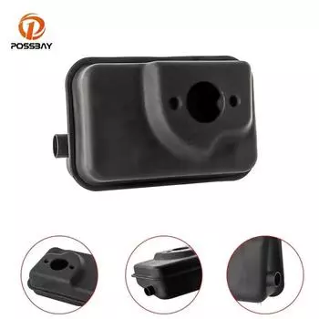 Аксессуары для мотоциклов, высокопроизводительные наборы глушителей выхлопной трубы для 2-тактного 47cc 49cc велосипеда, карманного скутера, грязи, ATV