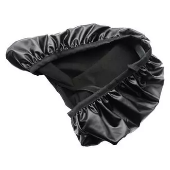 Аксессуары для мотоциклов. Защитная пленка для сиденья. Легко чистится. Мягкая водонепроницаемая подушка сиденья для мотоцикла. чёрный