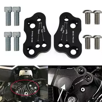 Аксессуары для мотоциклов Зажим для руля Поднятый Удлиненный Подъемник для крепления руля Для HONDA Gold Wing 1800 GL1800 GL 1800 2018-2025 чёрный