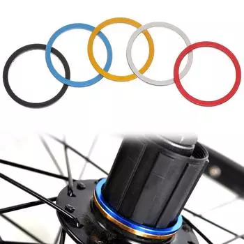 Аксессуары для MTB велосипеда, проставки для ступиц маховика, шайба оси, прокладка, шайбы каретки, детали велосипеда