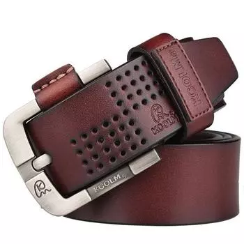 Аксессуары для мужчин, широкий кожаный ремень, роскошный брендовый ремень со съемной пряжкой, ремень для полных людей, большие размеры 130, 140, 150, 160 см 115cm чёрный