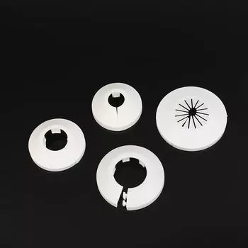 Аксессуары для настенного воздуховода, 2/4 шт., хомуты для радиаторных труб, накладка на пол, декоративная накладка на радиатор, крышка для водопроводной трубы as the picture