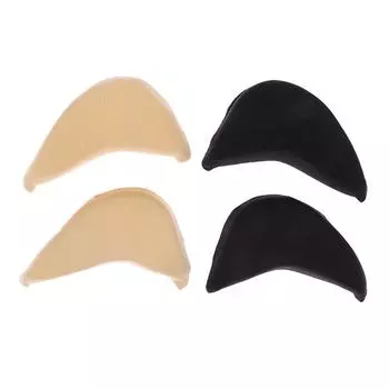 Аксессуары для обуви 2 шт. губка вставки для передней части стопы женские обезболивающие стельки для высоких каблуков уменьшить размер обуви наполнитель протектор регулятор чёрный