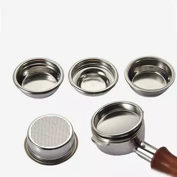 Аксессуары для обычных кофемашин Корзина для порошка для кофемашины Чаша для фильтра для кофе Корзина для фильтра 58MM-Single Cup