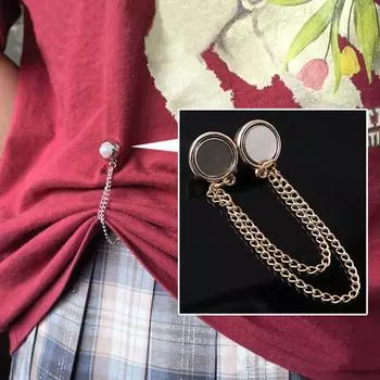 Аксессуары для одежды Брюки Фиксатор для ног Пряжка на талии Футболка Пряжка Край Фиксированная магнитная пряжка